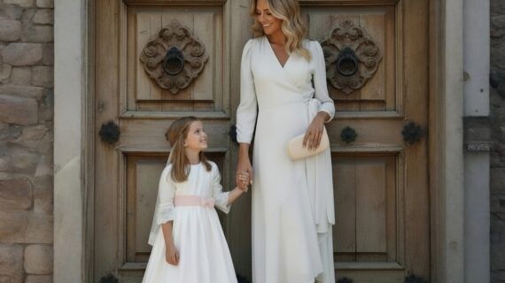 Vestidos elegantes para madre de comunión y bautizo: guía completa para acertar en tu look
